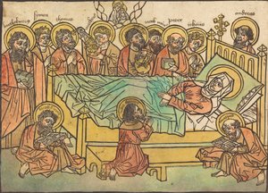 Jomfruens død, 14651470. av Unbekannt