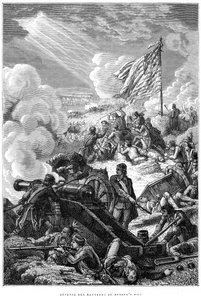 Forsvaret av Bunker Hill, 1775 av Unbekannt