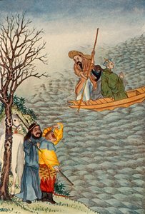'The Demons of Blackwater River Carry Away the Master', 1922. av Unbekannt