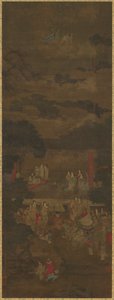 Diskursen til Vimalakirti og Manjusri, 1500-1700-tallet. av Unbekannt
