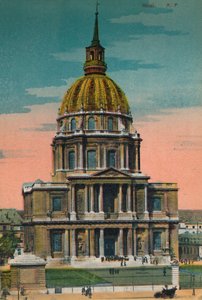 The Dome of Les Invalides, Paris, c1920 av Unbekannt