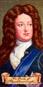 The Duke of Marlborough, hentet fra en serie sigarettkort, 1935 av Unbekannt