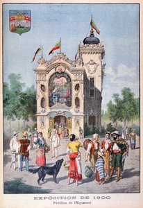Den ecuadorianske paviljongen på verdensutstillingen i 1900, Paris, 1900 av Unbekannt