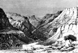 Egueri-juvet, Nord-Afrika, 1895 av Unbekannt