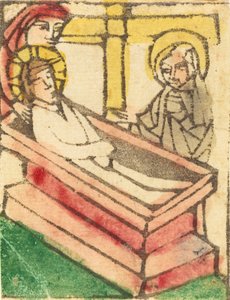 Gravleggingen, 14251450. av Unbekannt
