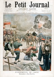 Henrettelsen av Pao-Tin-Fou, 1901 av Unbekannt
