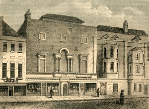 Det første kongelige akademi, ca 1740, 1881. av Unbekannt