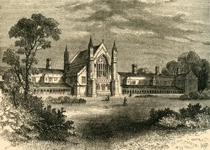 The Fishmongers Almshouses, Wandsworth, c1878. av Unbekannt