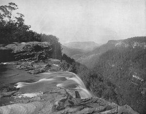 Fitzroy Falls, 1800-tallet av Unbekannt