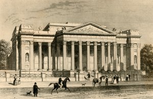 Fitzwilliam-museet, Cambridge, c1835. av Unbekannt
