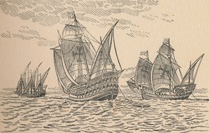 Columbus-flåten, 1916 av Unbekannt