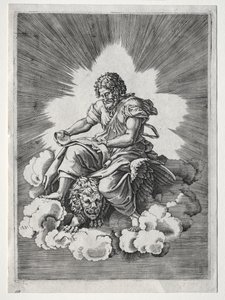 De fire evangelistene: St. Markus, ca. 1518. av Unbekannt
