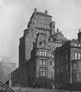The Fraternity Clubs Building fra Madison Avenue, New York City, 1924 av Unbekannt