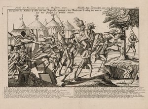 Den franske flukten fra prøysserne i 1792, ca 1792. av Unbekannt