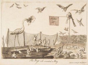 Froskene som ville ha en konge, 14. juli 1789. av Unbekannt