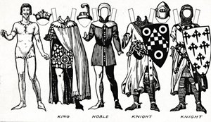 The Gallery of British Costume: Dress Worn in the Reign of the First Edward, c1934 av Unbekannt
