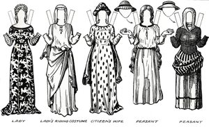 The Gallery of British Costume: Dress Worn in the Reign of the First Edward, c1934 av Unbekannt