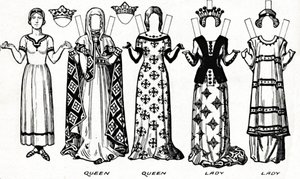 The Gallery of British Costume: Dress Worn in the Reign of the First Edward, c1934 av Unbekannt
