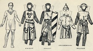 The Gallery of British Costume: How The English Dressed in King Johns Time, c1934 av Unbekannt