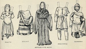 The Gallery of British Costume: The Dress People Wore in Norman Times, c1934 av Unbekannt