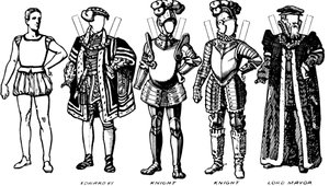 Die Galerie der Kostüme: Kleider aus den Tagen, als Königin Maria regierte von Unbekannt