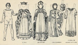 The Gallery of Historic Costume: The Dresses Worn in the Days of Richard I, c1934 av Unbekannt