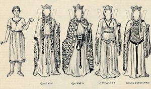 The Gallery of Historic Costume: The Dresses Worn in the Days of Richard I, c1934 av Unbekannt