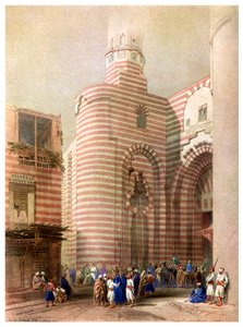 Porten til El Metwalli, Kairo, Egypt, c1829 1956 av Unbekannt