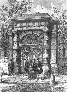 Porten til St Giless, 1897 av Unbekannt