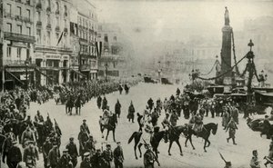 Den tyske okkupasjonen av Lille, 1914, 1919. av Unbekannt