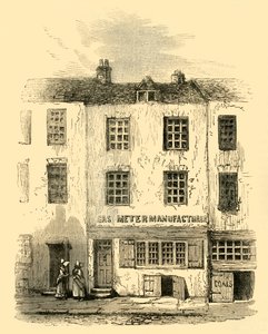 The Ghosts House i Cock Lane, c1872. av Unbekannt