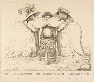 The Go-Between eller Barrow Man Embarrassd, 15. mai 1786. av Unbekannt