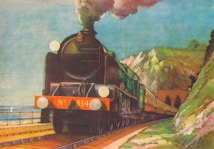 The Golden Arrow, S.R., forlater Shakespeares Cliff, Dover, 1940 av Unbekannt