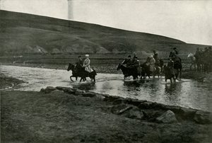 Storhertugen Michael og hans stab, 1919. av Unbekannt