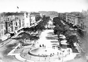 The Grand Square, Alexandria, Egypt, ca 1910-tallet av Unbekannt