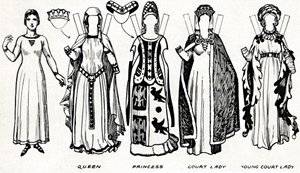 The Great Gallery of British Costume: Dress Worn In Edward The Thirds Reign, c1934 av Unbekannt
