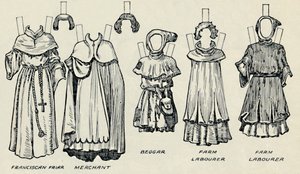 The Great Gallery of British Costume: Varied Dresses Worn in Norman Times, c1934 av Unbekannt