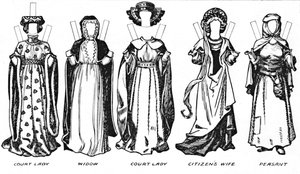 The Great Gallery of Historic Costume: How People Dressed in Henry IVs Reign, c1934 av Unbekannt