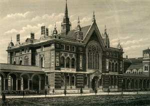The Great Hall, Dulwich College, c1878. av Unbekannt