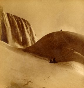 The Great Ice Mountain, Niagara, U.S.A., ca 1900. av Unbekannt