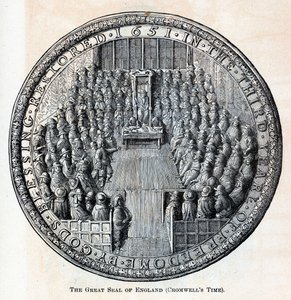 The Great Seal of England Cromwells Time, 1882 av Unbekannt