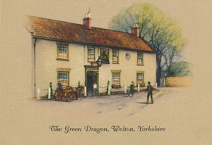 The Green Dragon, Welton, Yorkshire, 1939 av Unbekannt