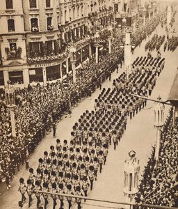 Vaktene i Oxford Street, 12. mai 1937 av Unbekannt