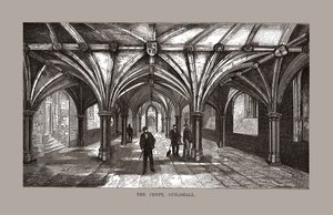 The Guild-Hall Crypt, 1886. av Unbekannt