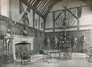 Hallen på Ockwells Manor, 1905 av Unbekannt