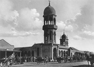 Den indiske moskeen, Durban, Sør-Afrika av Unbekannt