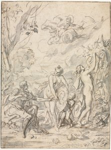 Paris-dommen, ca. 1740-1750. av Unbekannt