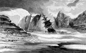 Kane-ekspedisjonen i Ice of Smith Sound av Unbekannt