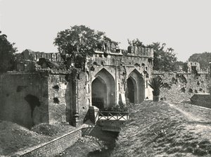 Das Kashmiri-Tor, Delhi, Indien, 1895 von Unbekannt