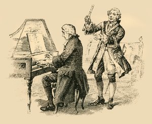 Kongen utbrøt gjentatte ganger: Bare én Bach! Bare én Bach! , 1907. av Unbekannt